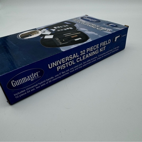 Gunmaster Universal 32 Piece Field Pistol Cleaning Kit New - Picture 6 of 7
